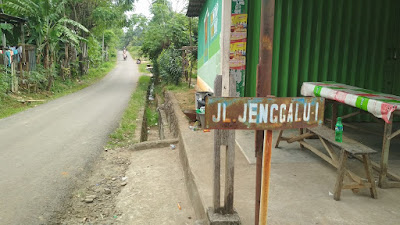 jalan jenggalu gang menuju mangrove bhadrika