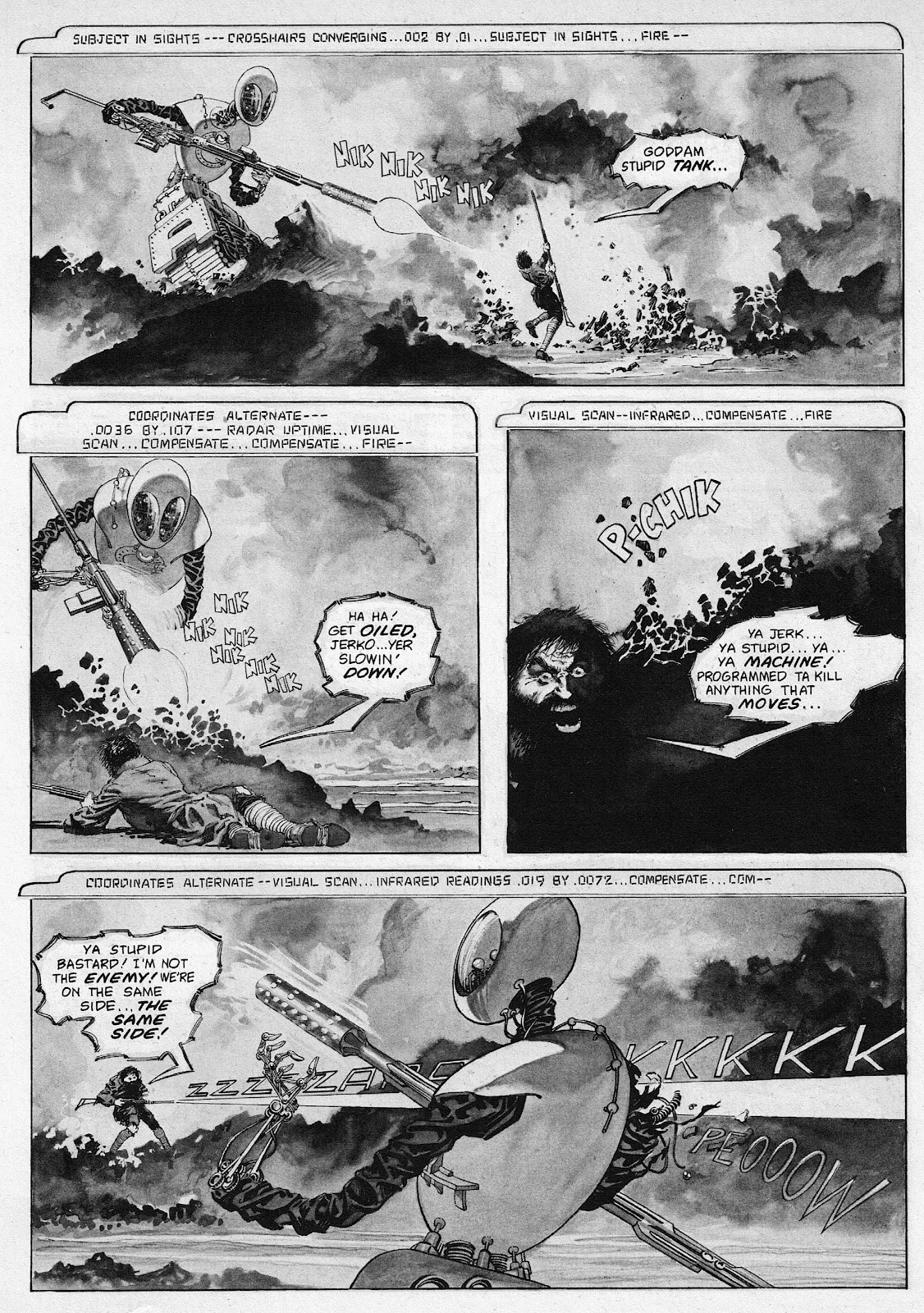 Cap'n's Comics Absolutely Incredible Comics by Berni Wrightson