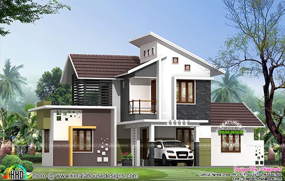 Simple model modern home