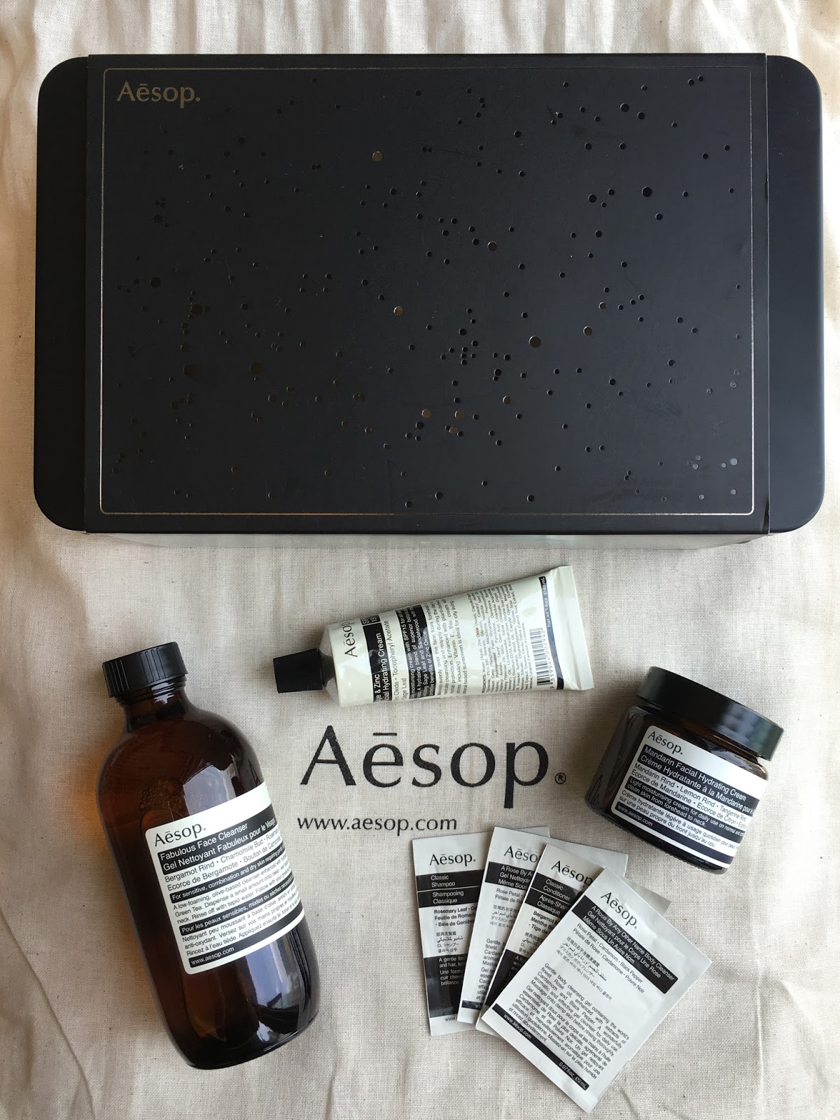 HAUL x REVIEW Aesop Skin Care and Body Care