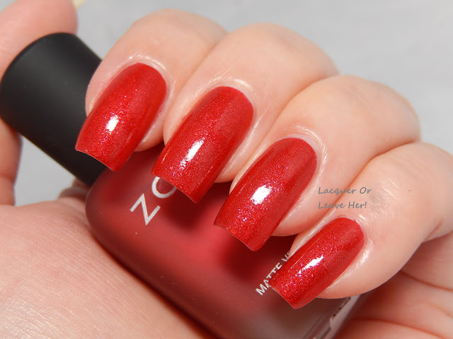Zoya Amal with topcoat