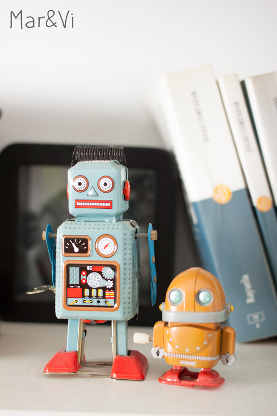 Rincones de mi casa: robots