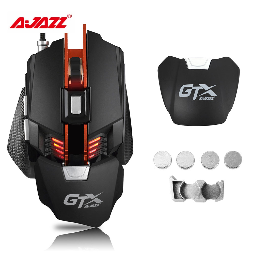 AJazz GTX 4000DPI USB RGB ERGONOMIC MOUSE REVIEW