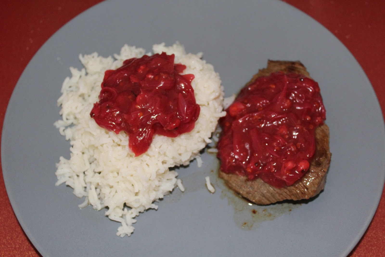 Cuisine et cetera ! Sauce à l'échalote et aux groseilles