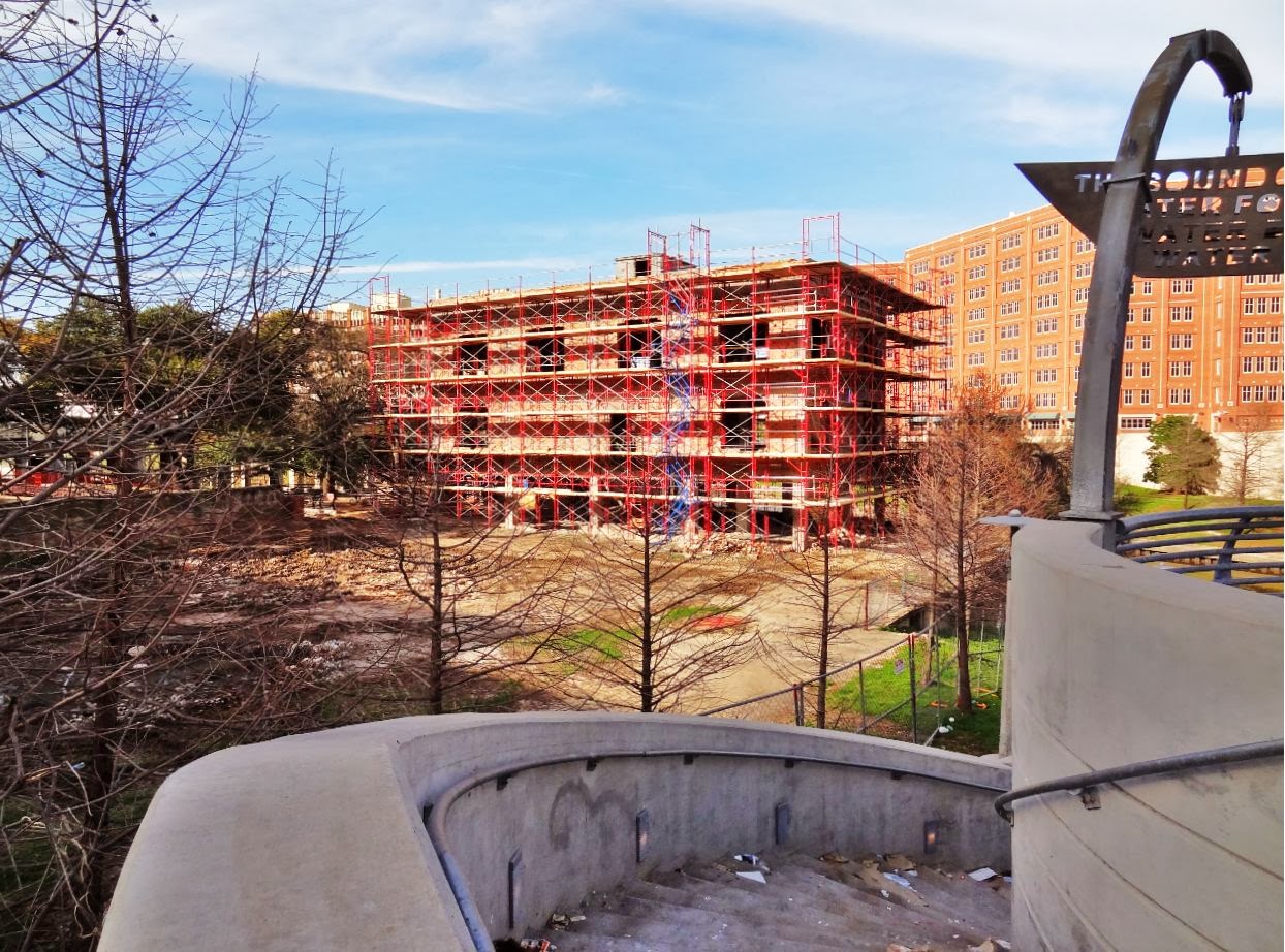 Houston in Pics Sunset Coffee Building Revamp at Allen's Landing on Bu