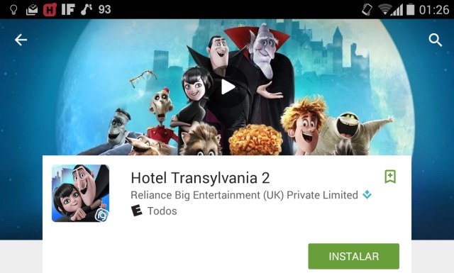 Descarga el Juego Hotel Transylvania 2 para Android e iOS
