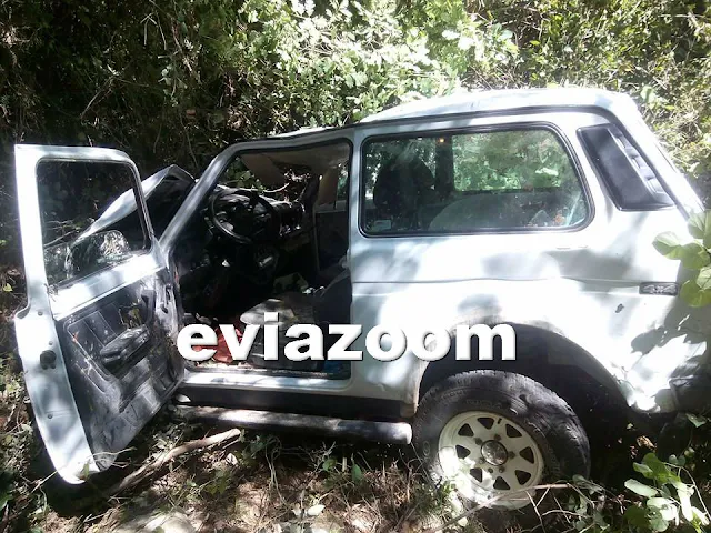Λίμνη: Δείτε εικόνες από το θανατηφόρο τροχαίο που στοίχισε την ζωή στην 67χρονη οδηγό - Το αυτοκίνητό της ''καρφώθηκε'' σε δέντρα στο χωριό Αχλάδι!