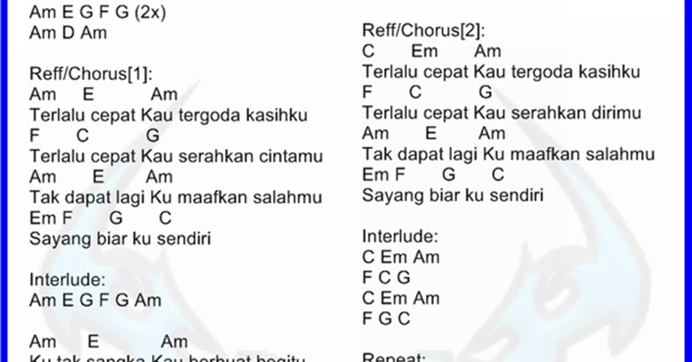 Kunci Gitar Biar Ku Sendiri Rasanya