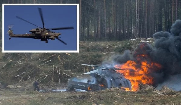 Συρία: Νεκροί δύο Ρώσοι πιλότοι κατά συντριβή του ελικοπτέρου Συρία: Νεκροί δύο Ρώσοι πιλότοι κατά συντριβή του ελικοπτέρου
