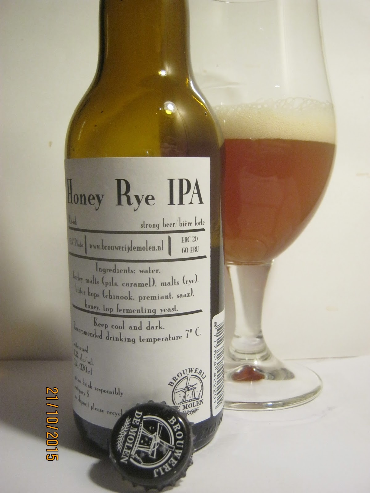 Gambrinuse õllepäevik Honey & Rye IPA