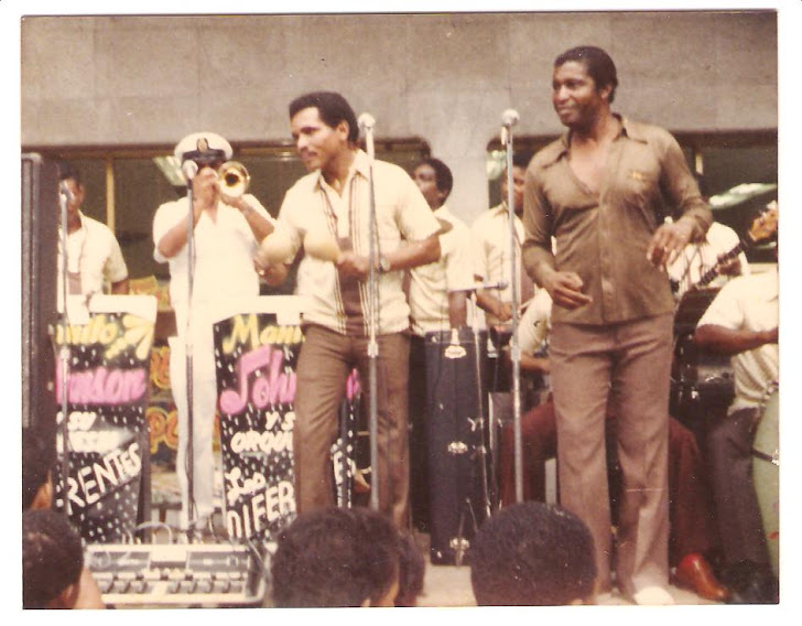 César Rivera, invitado por una Orquesta - Panamá - Año 1985