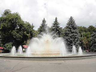 фонтан в Центральном городском парке
