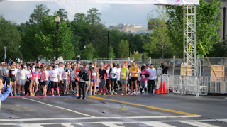 picture of the start line of the 2016 Komen Race for the Cure