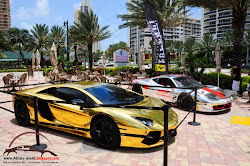 gold wrapped lamborghini aventador palm chrome trees writing expensive vehicle automotive whenever seeing finish re