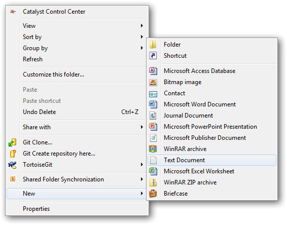 New Text file