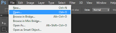 open file in Photoshop open file in Photoshop