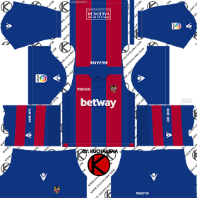 Levante UD 2018/19 Kit - Dream League Soccer Kits