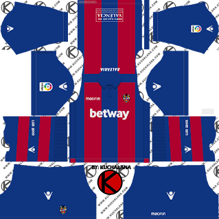 Levante UD 2018/19 Kit - Dream League Soccer Kits