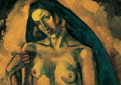 Nude with Head Scarf, Margrit Graber Nude with Head Scarf, Margrit Graber