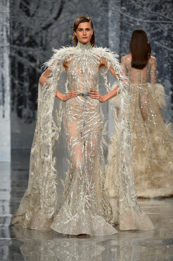 ZIAD NAKAD - Paris Fashion Week Fall-Winter 2017-2018 “THE SNOW CRYSTAL FOREST” during Paris Haute Couture Fashion Week