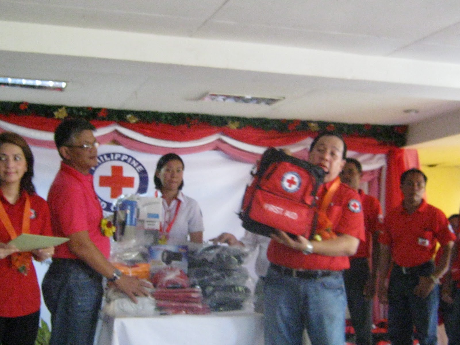 . Phil. Red Cross Chairman & CEO Gov. Richard Gordon with PRC