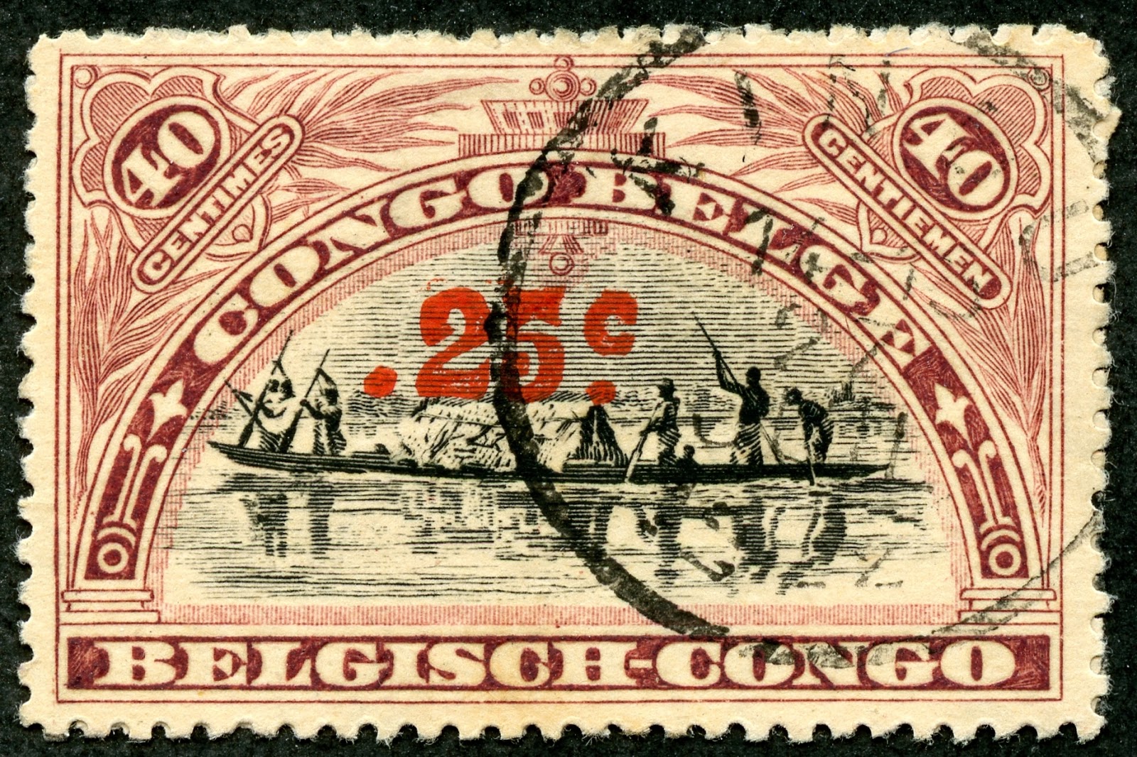 Big Blue 18401940 Belgian Congo Stamps Part I A closer look