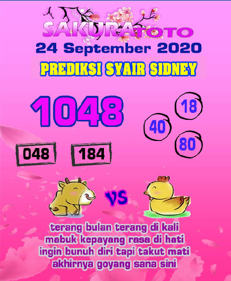 PREDIKSI SIDNEY