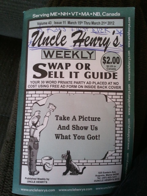 Who Buys Used Cars >> You Can Take the Girl out of the South...: Uncle Henry's Who Buys Used Cars >> You Can Take the Girl out of the South...: Uncle Henry's