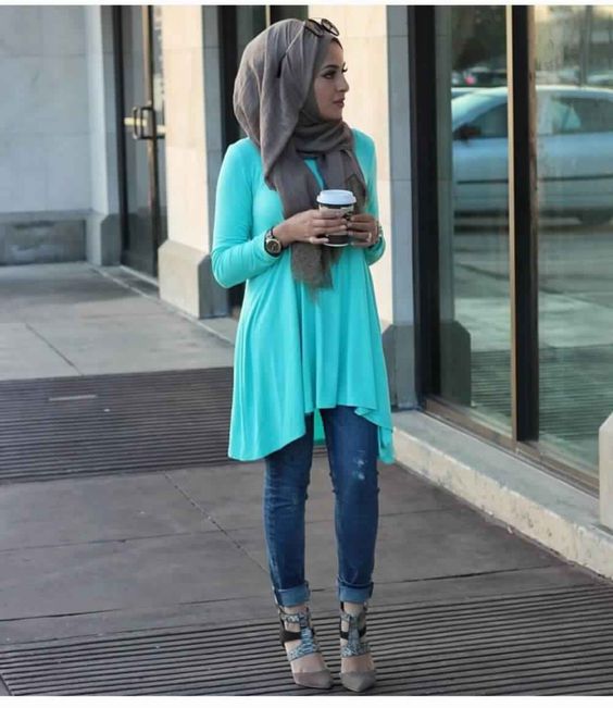 Hijab Mode 10 Tenues De Femme Voilee Modernes Et Tendances 2017 La Musulmane