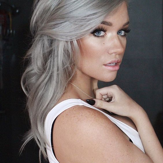 Cabelos tendências 2016 - Cabelo cor cinzenta, corte cabelo Cabelos tendências 2016 - Cabelo cor cinzenta, corte cabelo
