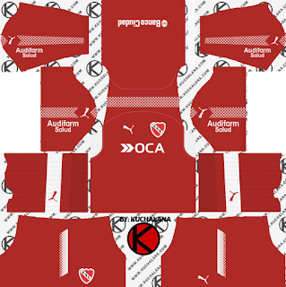 Independiente 2018 Kit - Dream League Soccer Kits