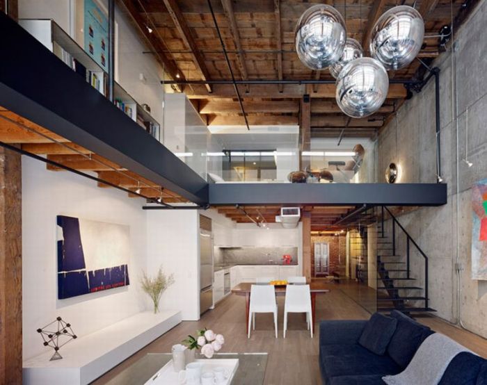 Awesome Apartment Inside An Old Warehouse Pixfunpix Awesome Apartment Inside An Old Warehouse