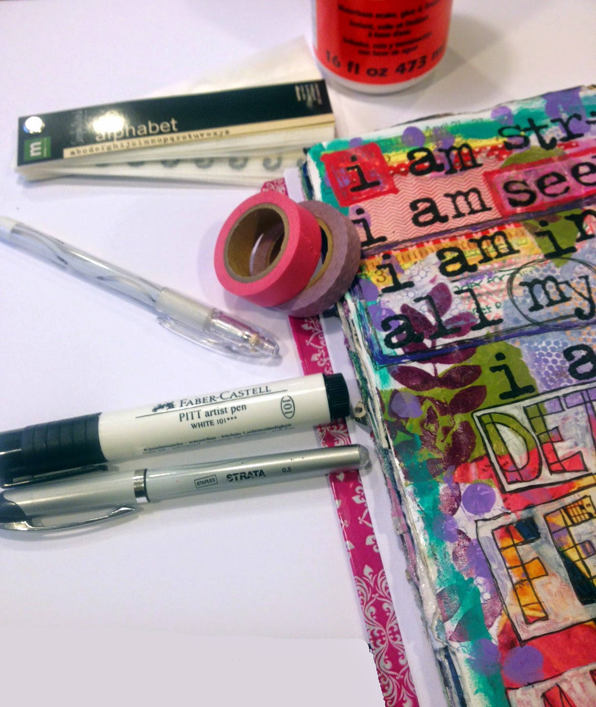 Five Favorite Art Journal Supplies - the Inspiration Place