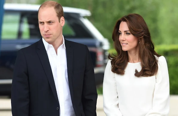 Prince William, Duke of Cambridge and Catherine, Duchess of Cambridge attend the launch of Heads Together Campaign