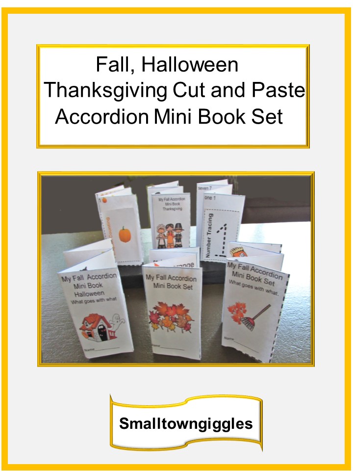 Fall Mini Accordion Book