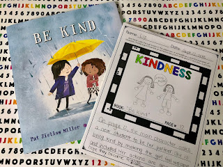 Book and activity for teaching kindness in the classroom