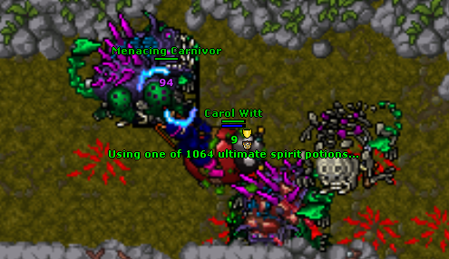 #tibia #lady drica #live ao vivo (Lumbering Carnivor) Spiky Carnivor