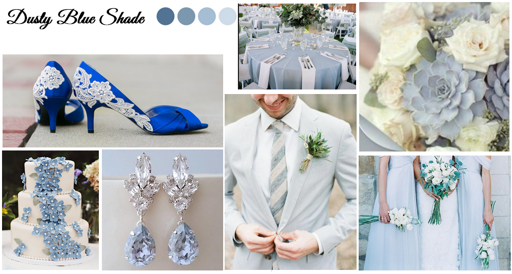 || DUSTY BLUE SHADES WEDDING BY NEONAIL ||