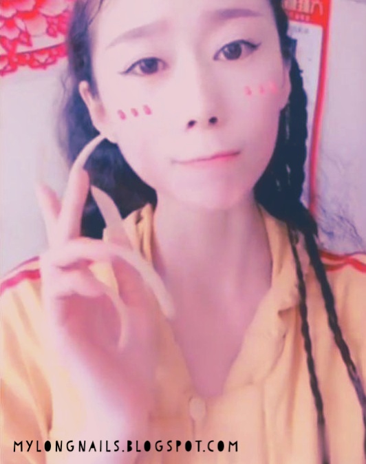 Asian long nails Asian long nails