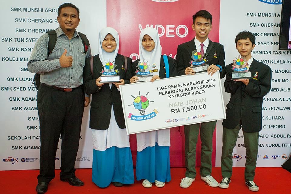 Pemenang Liga Remaja Kreatif 2014 : SMK Kuhara Sabah