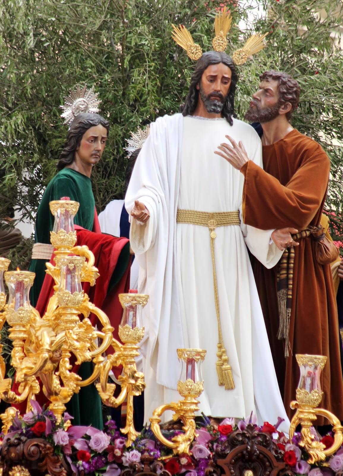 Jesús de la Redención en el beso de Judas