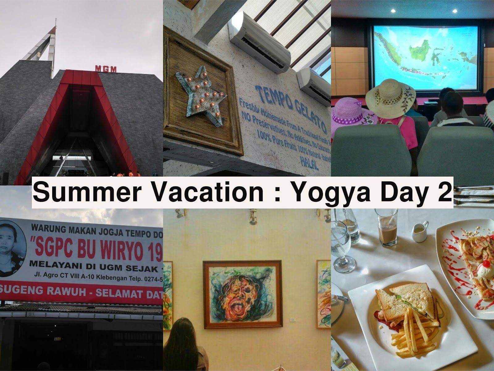 liburan ke yogya, jalan-jalan kawasan kali urang, jalan-jalan ke yogya, es krim tempo gelato yogya, lumpia sami jaya, museum gunung api, museum affandi, museum ullen sentalu