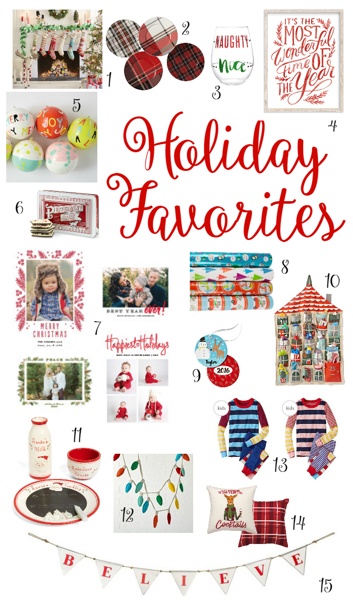 Running From The Law Holiday Favorites Minted Giveaway holiday favorites minted giveaway