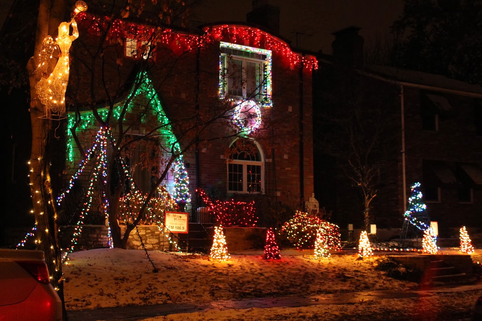 Keeping up with the Kiddos Christmas Lights in St. Louis