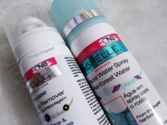 #Testei: Mousse Removedor de Maquiagem + Água em Spray (Aspa Cosméticos) #Testei: Mousse Removedor de Maquiagem + Água em Spray (Aspa Cosméticos)