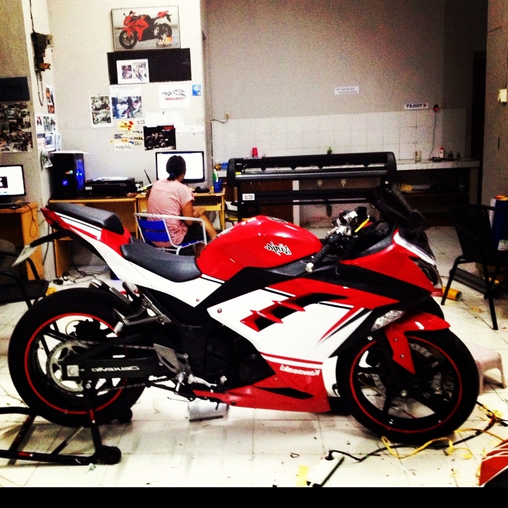 99 Gambar Motor Ninja 250 Cc Modif Terkeren Obeng Motor