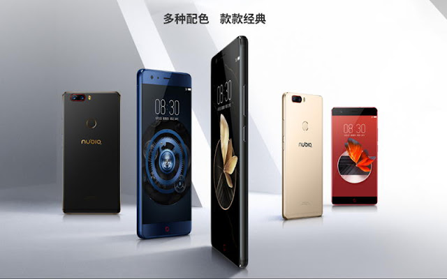 Nubia Z17 Nubia Z17 desain dan spesifikasi