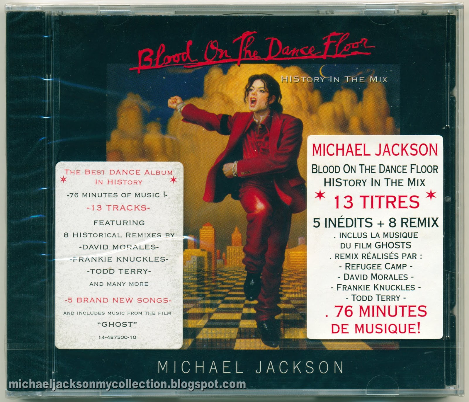 Michael Jackson Collection For Sale Blood On The Dance Floor Cd