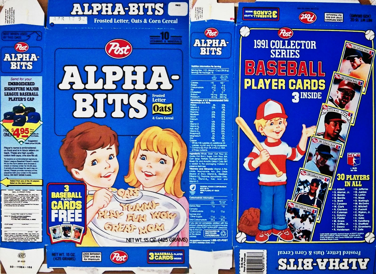 Cereal Box Price Guide Cereal Box Collecting by Pez Outlaw Post Cereal