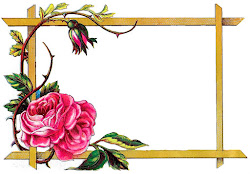 border frame rose floral clipart craft digital flower pink flowers borders frames clip transparent wild label background botanical victorian antique